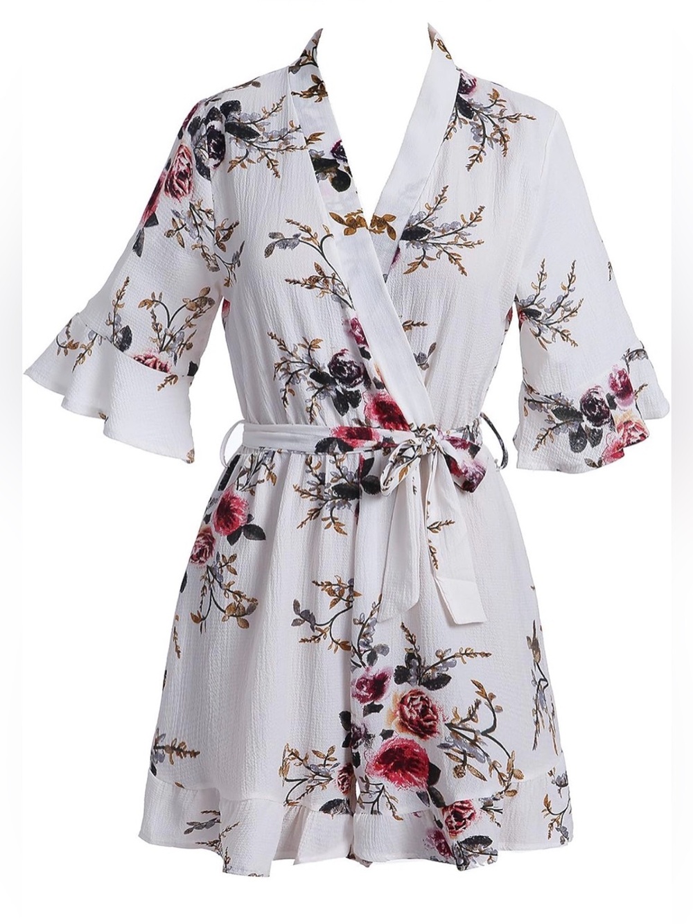 Boohoo tall floral romper 12